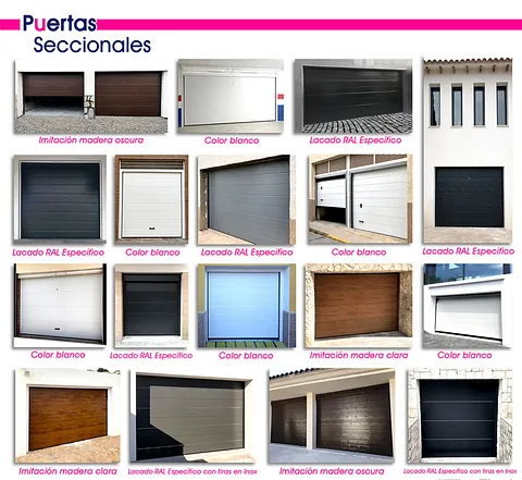 puertas seccionales
